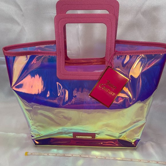 JUICY COUTURE Tote in Metallic Pink - Picture 6 of 9